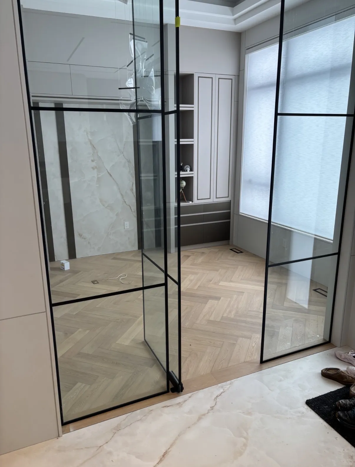 Laminate flooring installation completed in Waterloo